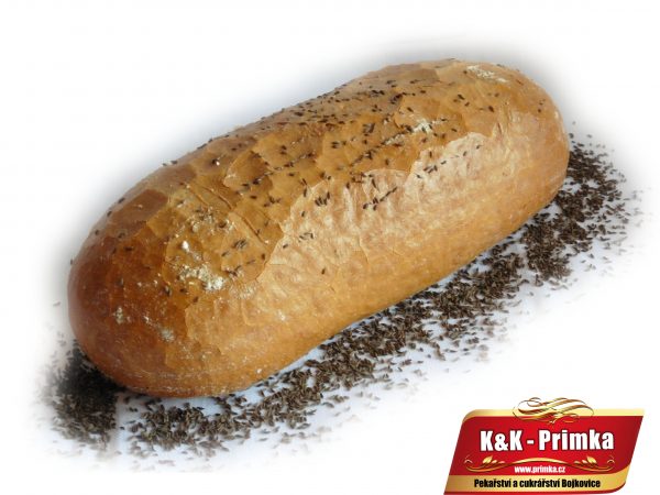 Chleb kminovy 900 g verze 2 scaled | Primka s.r.o. | Pekařství a cukrářství s dopravou - Zlínský kraj